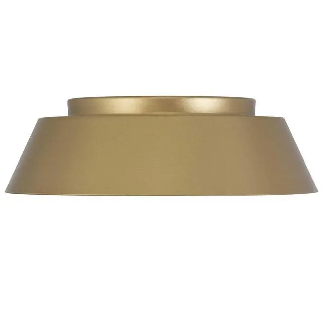 Alt view image 3 of 5 - 11 inch Brass Led Flush Mount
