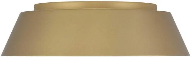Alt view image 5 of 5 - 15 inch Brass Led Flush Mount