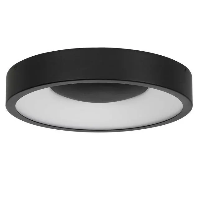 Alt view image 2 of 5 - 11 inch Black Led Flush Mount