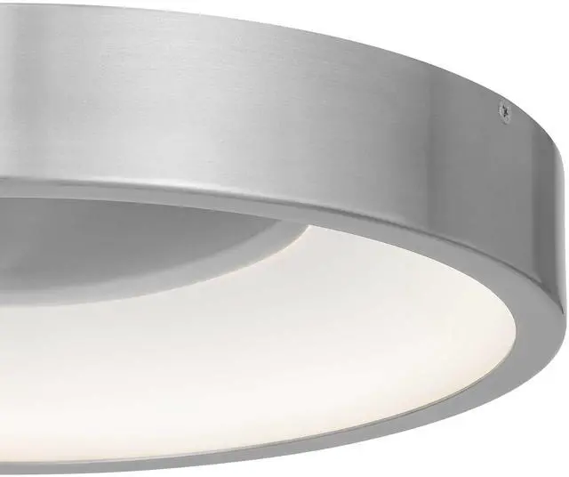 Alt view image 5 of 5 - 14 inch Aluminum Led Flush Mount