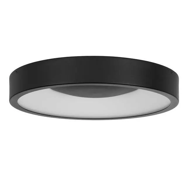 Alt view image 2 of 5 - 14 inch Black Led Flush Mount