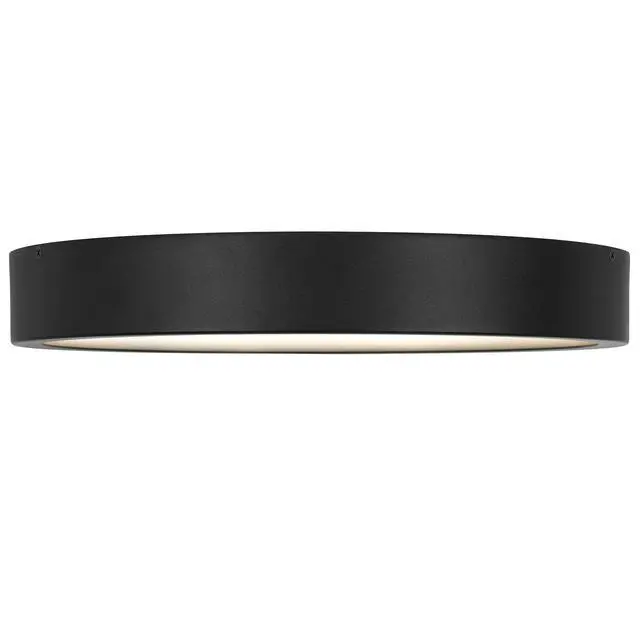 Alt view image 3 of 5 - 14 inch Black Led Flush Mount