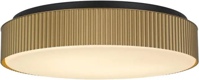 Main image of 13 inch Brass Led Flush Mount