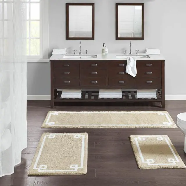 Alt view image 3 of 7 - Cotton Tufted Bath Rug 24x72