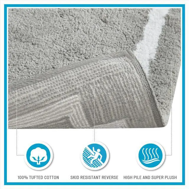 Alt view image 6 of 7 - Cotton Tufted Bath Rug 24x40