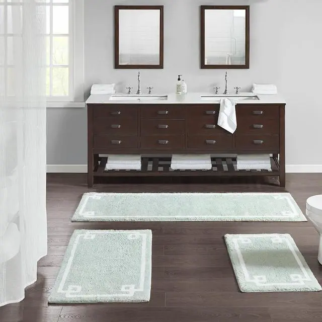 Alt view image 4 of 7 - Cotton Tufted Bath Rug 24x72