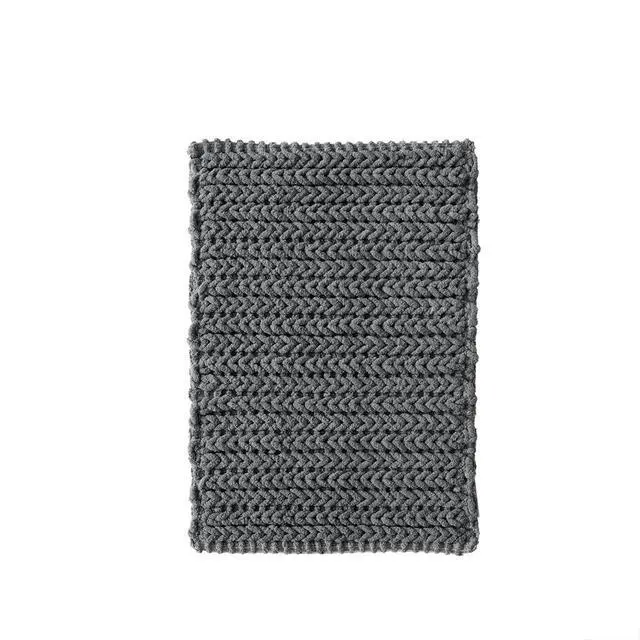Alt view image 4 of 7 - 100% Cotton Chenille Chain Stitch Rug
