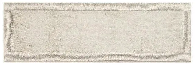 Main image of 100% Cotton Tufted 3000 GSM Reversible Bath Rug Natural 24x72"