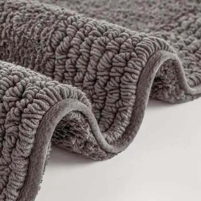 Alt view image 7 of 7 - 100% Cotton Tufted 3000 GSM Reversible Bath Rug-24x72"