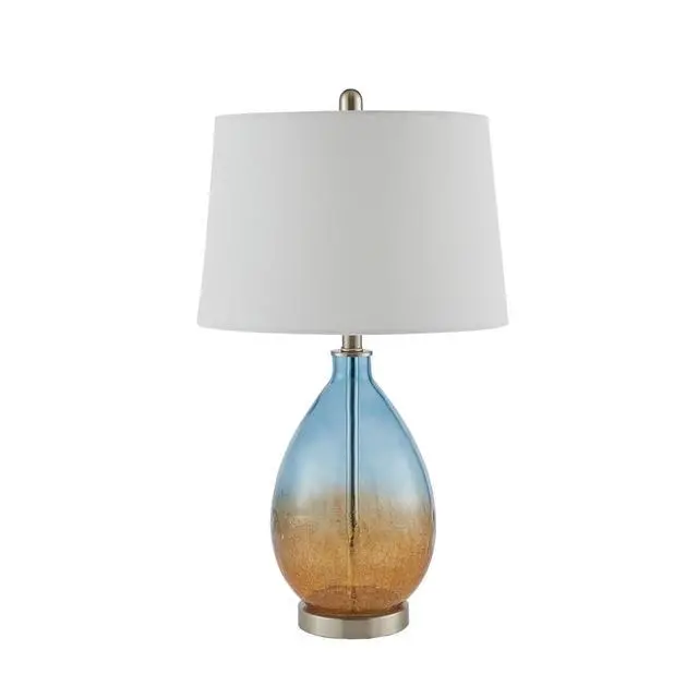 Alt view image 3 of 7 - Ombre Glass Table Lamp, Set Of 2