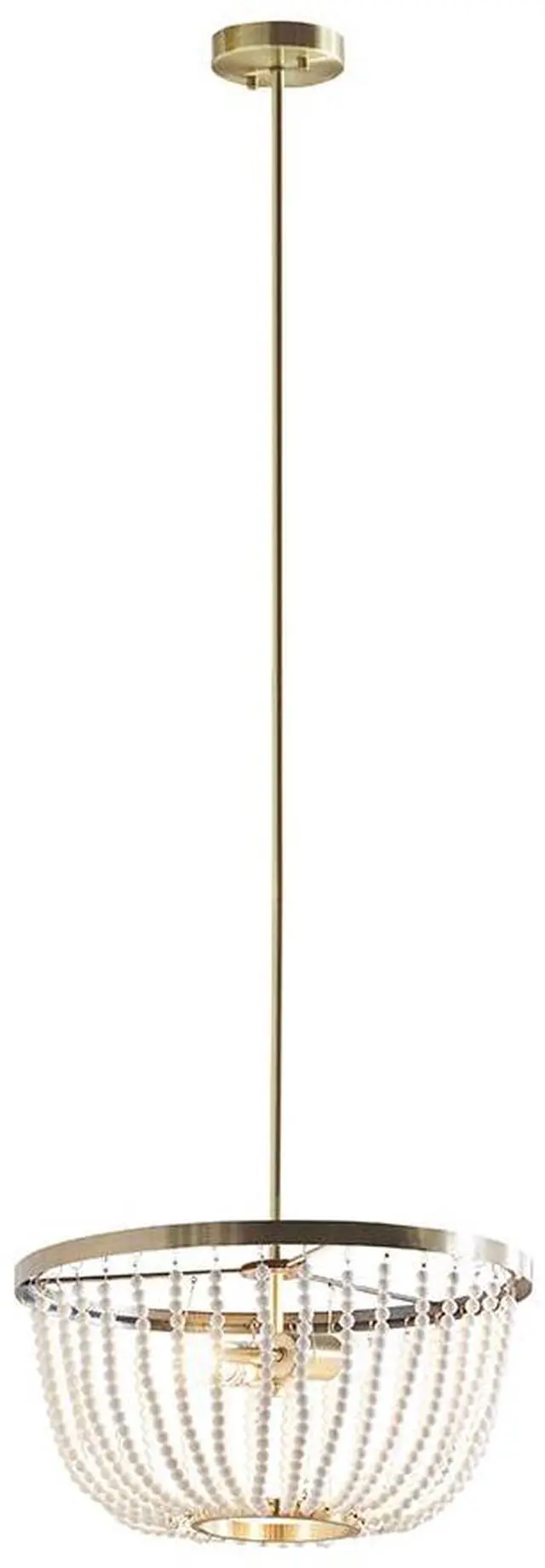 Alt view image 2 of 7 - 2-Light Ded Chandelier