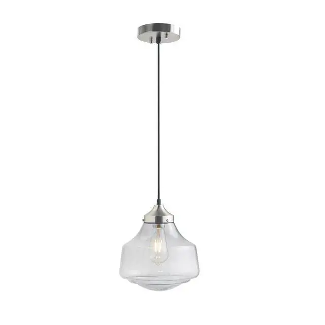 Alt view image 4 of 7 - Bell-Shaped Glass Pendant