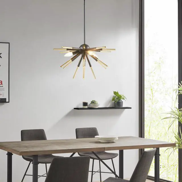 Alt view image 2 of 6 - 3-Light S D Chandelier