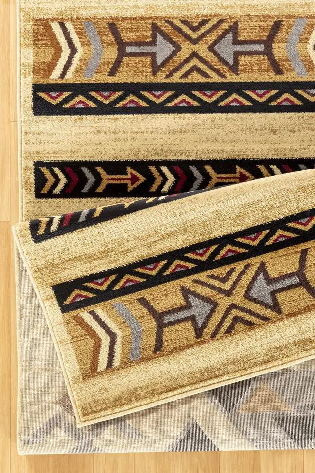Alt view image 3 of 6 - Cream 2 ft. x 3 ft. Southwest Area Rug