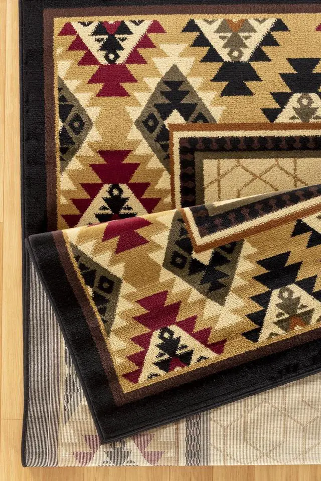 Alt view image 3 of 6 - Cream 7 ft. 10 in. x 10 ft. 3 in. Southwest Area Rug