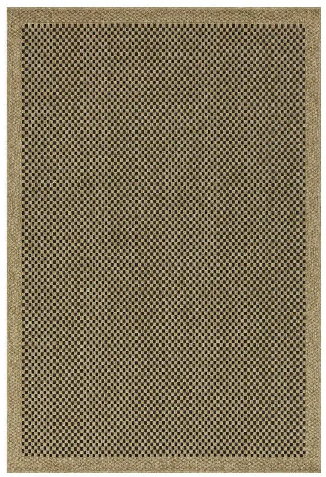 Alt view image 4 of 4 - Jute/Black 7 ft. 10 in. x 10 ft. 3 in. Indoor/Outdoor Area Rug