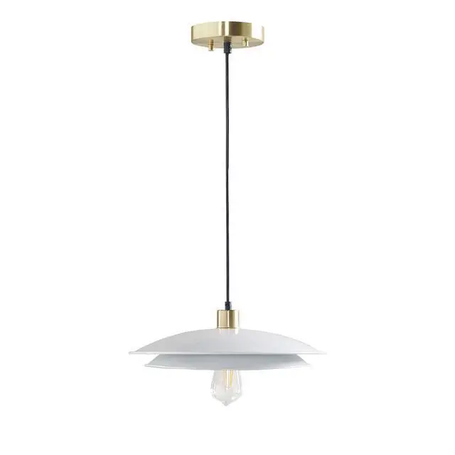 Alt view image 5 of 7 - 2-Tier Layered Shade Pendant