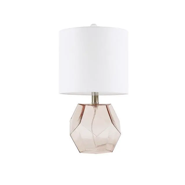 Alt view image 3 of 6 - Geometric Glass Table Lamp