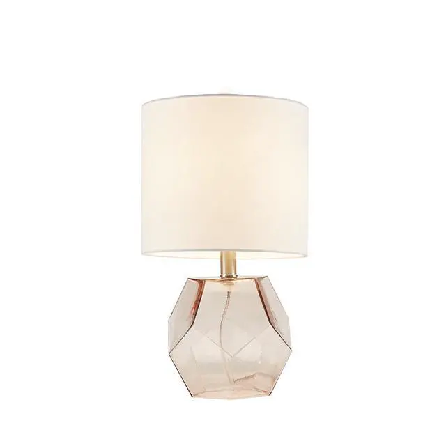 Alt view image 5 of 6 - Geometric Glass Table Lamp