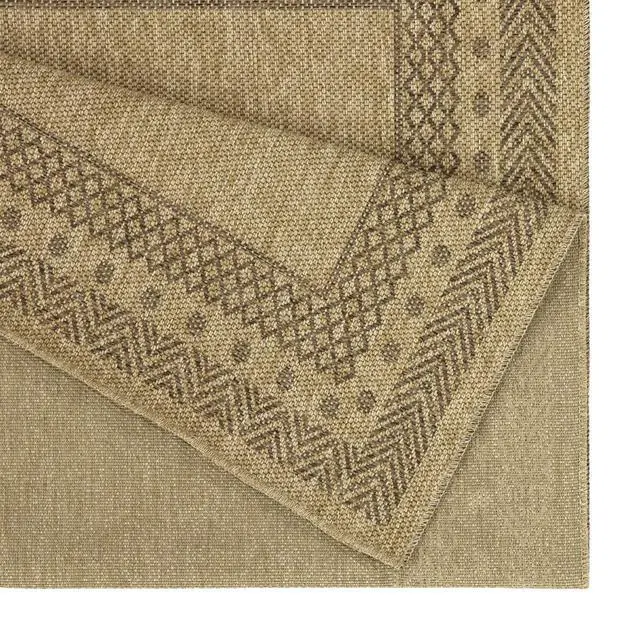 Alt view image 2 of 4 - Jute/Mocha 2 ft. 7 in. x 7 ft. 3 in. Indoor/Outdoor Area Rug