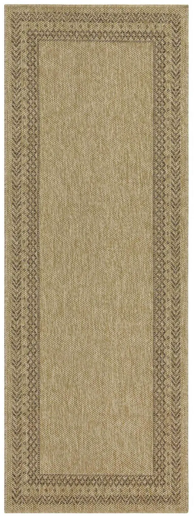 Main image of Jute/Mocha 2 ft. 7 in. x 7 ft. 3 in. Indoor/Outdoor Area Rug