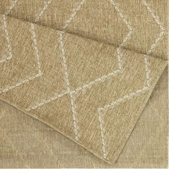Alt view image 2 of 4 - Jute/White 7 ft. 10 in. x 10 ft. 3 in. Indoor/Outdoor Area Rug