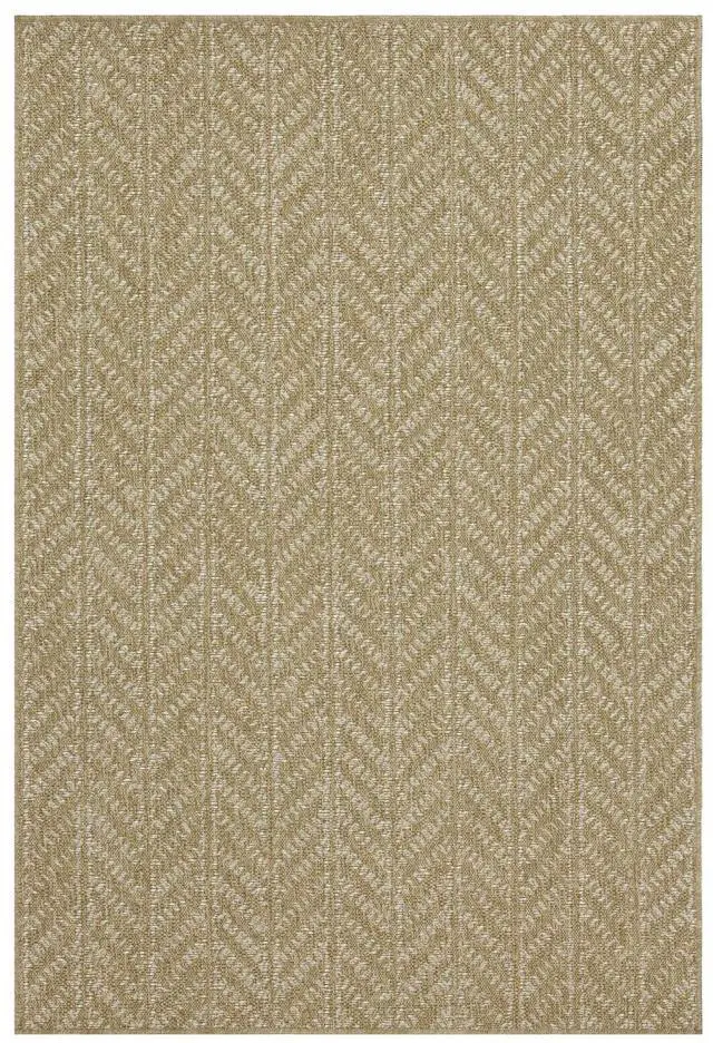 Alt view image 2 of 4 - Jute/White 2 ft. 7 in. x 7 ft. 3 in. Indoor/Outdoor Area Rug