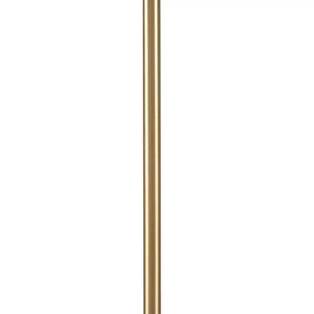 Alt view image 6 of 7 - 8-Light Metal Chandelier with Globe Bulbs Gold/Clear See Below