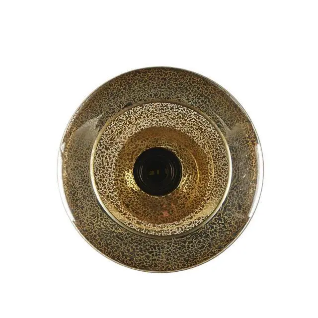 Alt view image 3 of 7 - 17" Mercury Glass Table Lamp Gold See Below