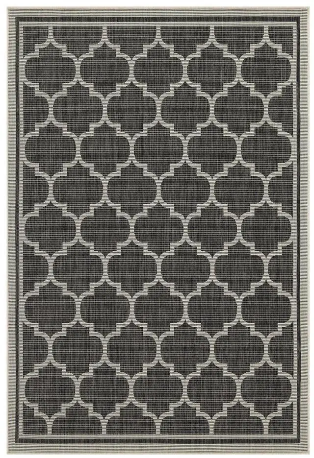 Main image of Sunshine GC_HAR2005 Anthracite 5 ft. 3 in. x 7 ft. 3 in. Indoor/Outdoor Area Rug