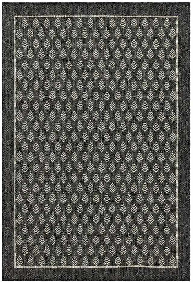 Main image of Sunshine GC_HAR2008 Anthracite 5 ft. 3 in. x 7 ft. 3 in. Indoor/Outdoor Area Rug