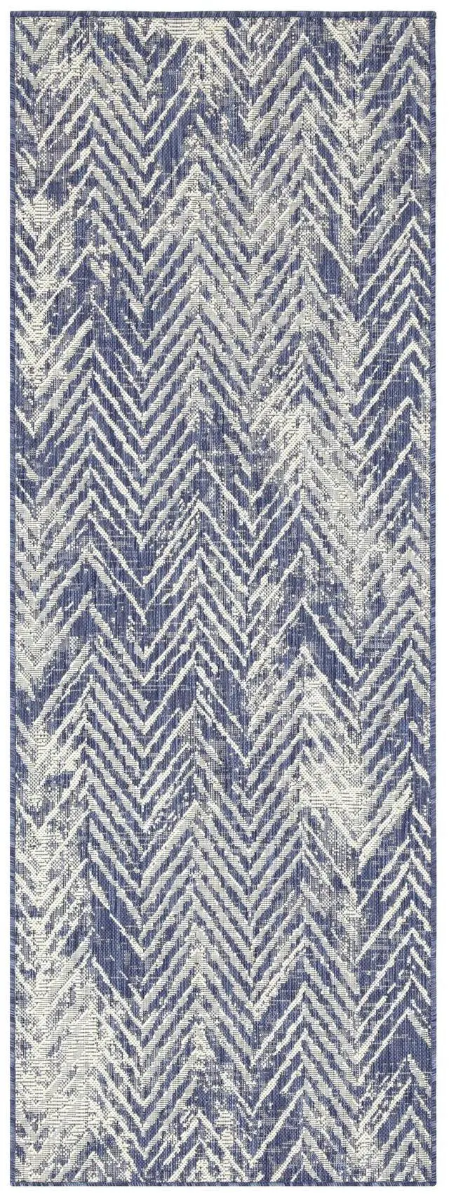 Alt view image 2 of 4 - Sunshine GC_HAR2010 Blue 5 ft. 3 in. x 7 ft. 3 in. Indoor/Outdoor Area Rug