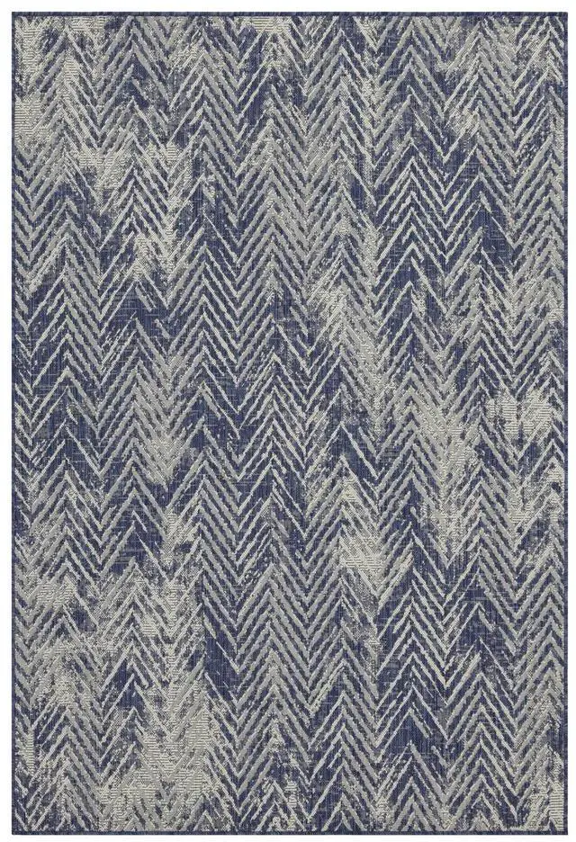 Main image of Sunshine GC_HAR2010 Blue 5 ft. 3 in. x 7 ft. 3 in. Indoor/Outdoor Area Rug