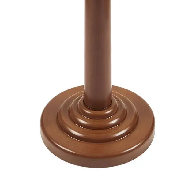 Alt view image 6 of 7 - 1- Piece one Size Textured Ceramic Table Lamp with Fluted Fabric Shade