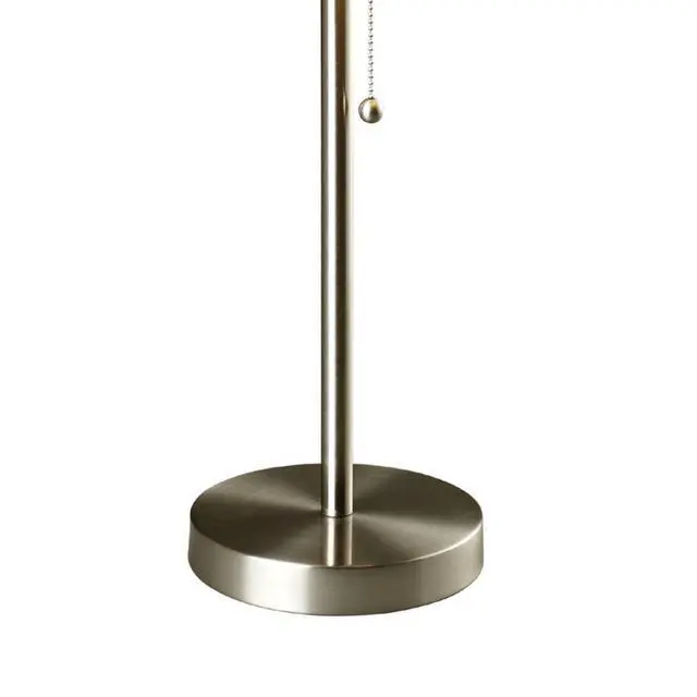 Alt view image 2 of 5 - 33" Tall Metal Table Lamp, Retro Design with Black and Green Shade