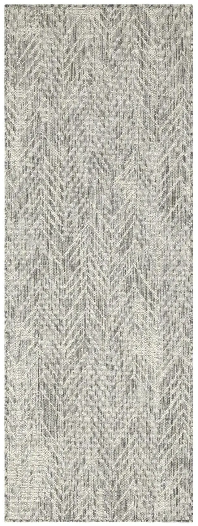 Alt view image 2 of 4 - Sunshine GC_HAR2012 Silver 7 ft. 10 in. x 10 ft. 3 in. Indoor/Outdoor Area Rug