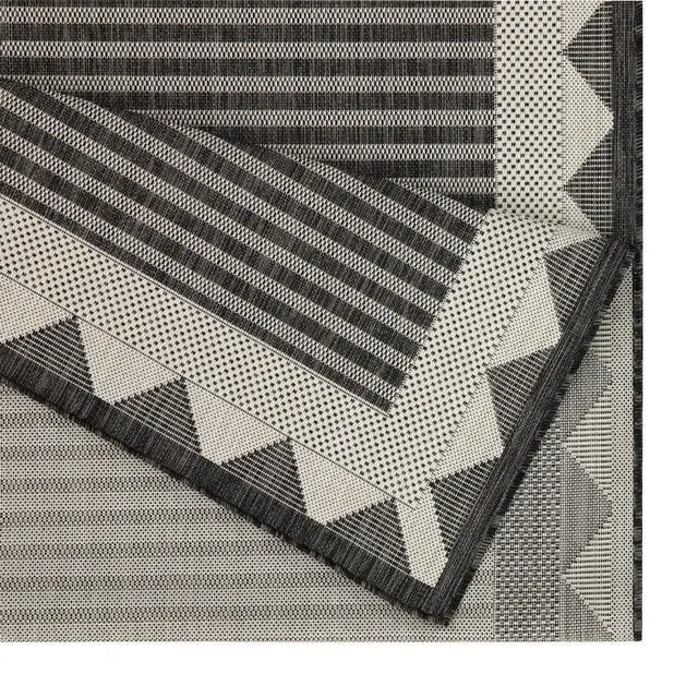 Alt view image 2 of 4 - Sunshine GC_HAR2014 Anthracite 2 ft. 7 in. x 7 ft. 3 in. Indoor/Outdoor Area Rug