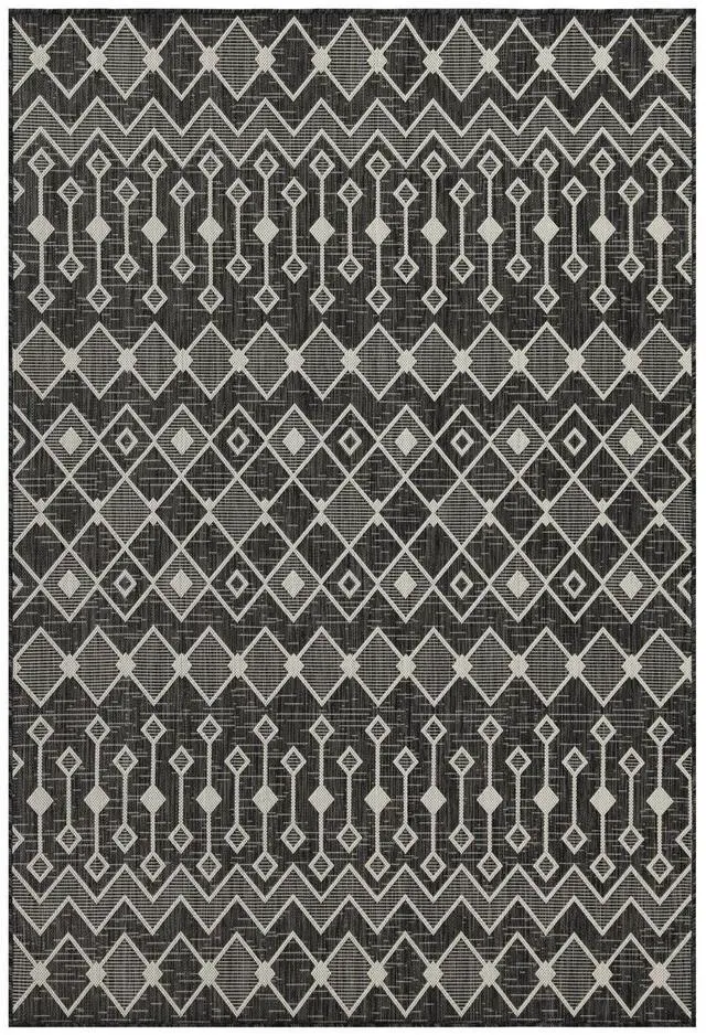 Main image of Sunshine GC_HAR2020 Anthracite 5 ft. 3 in. x 7 ft. 3 in. Indoor/Outdoor Area Rug