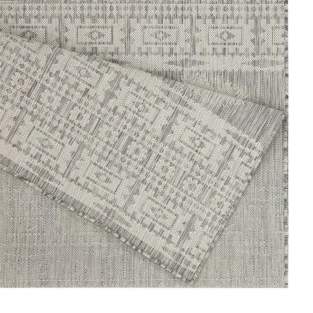 Alt view image 2 of 4 - Sunshine GC_HAR2024 Silver 5 ft. 3 in. x 7 ft. 3 in. Indoor/Outdoor Area Rug