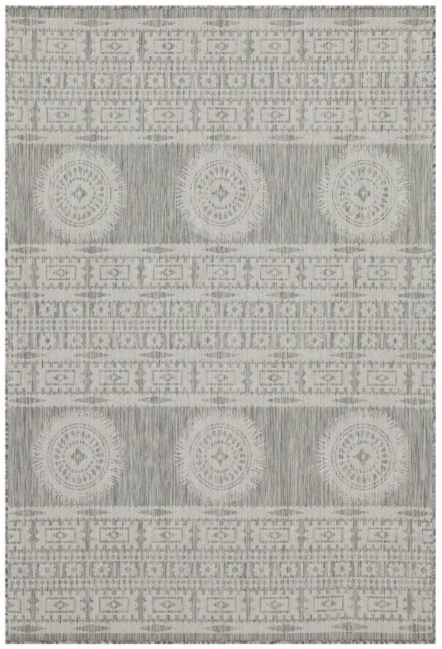 Main image of Sunshine GC_HAR2024 Silver 5 ft. 3 in. x 7 ft. 3 in. Indoor/Outdoor Area Rug