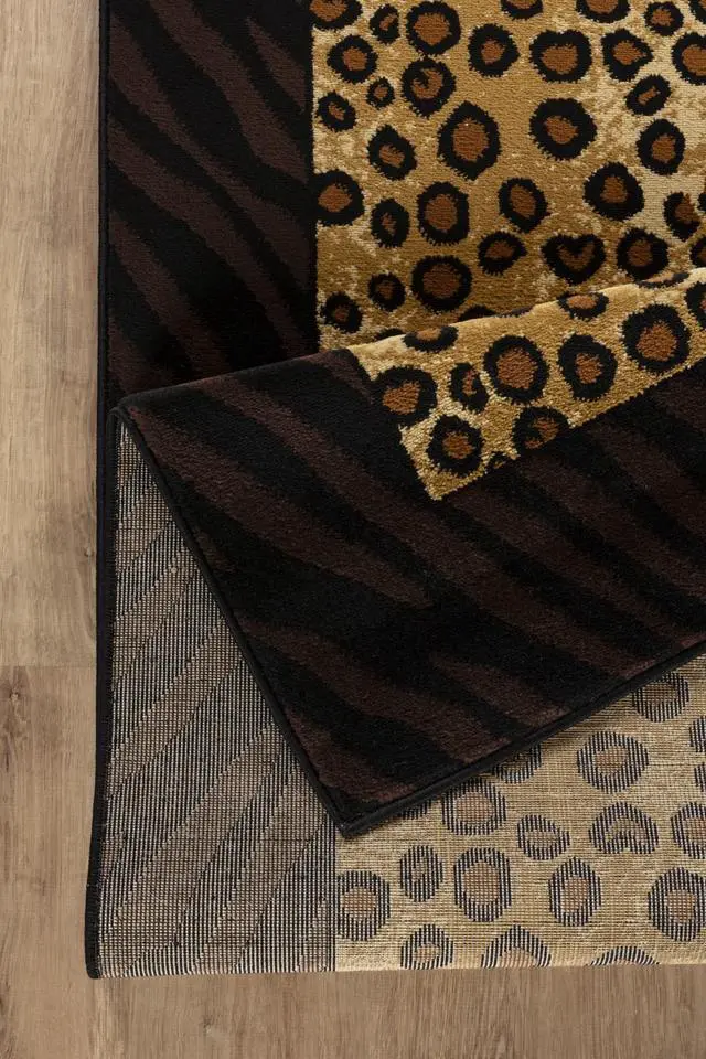 Alt view image 2 of 4 - Tribes GC_YLS4014 Multi 2 ft. 7 in. x 7 ft. 3 in. Animal Print Area Rug