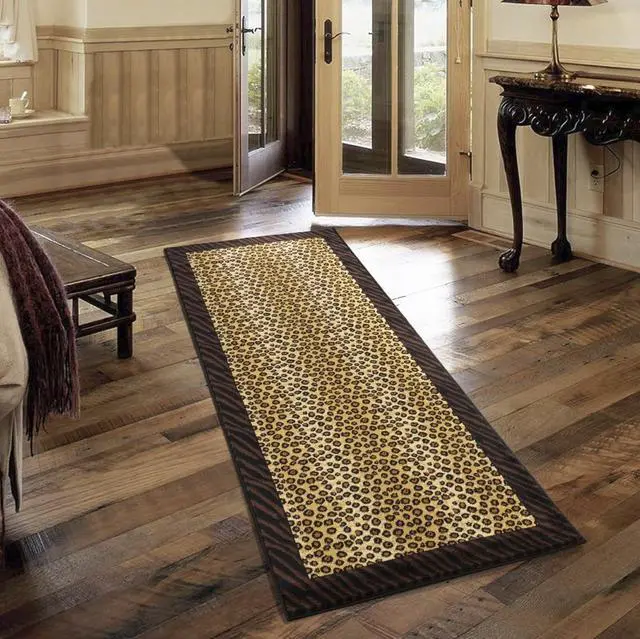 Main image of Tribes GC_YLS4014 Multi 2 ft. 7 in. x 7 ft. 3 in. Animal Print Area Rug