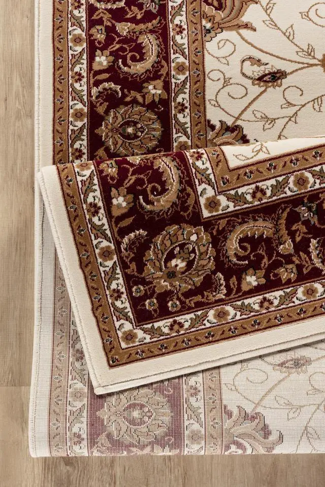 Alt view image 3 of 4 - Manchester GC_HER5002 Ivory 7 ft. 10 in. x 10 ft. 6 in. Area Rug