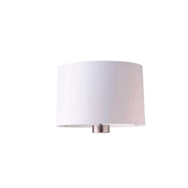 Alt view image 5 of 5 - 59" Tall Metal Floor Lamp with White Finish, Contemporary Design