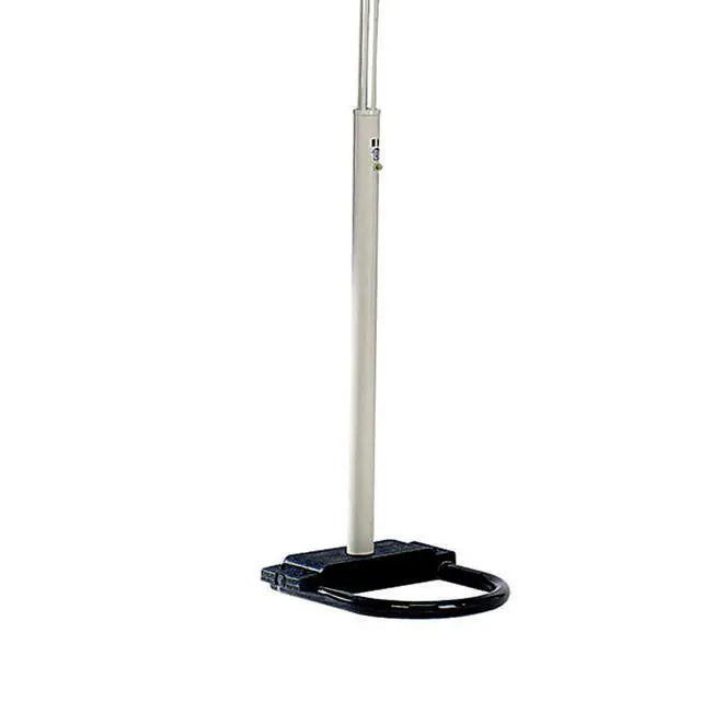 Alt view image 5 of 5 - 84" Tall Metal Floor Lamp with White Finish and 5 Adjustable Arch Arms