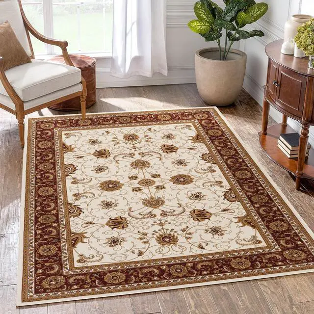 Alt view image 2 of 4 - Manchester GC_HER5002 Ivory 7 ft. 10 in. x 10 ft. 6 in. Area Rug