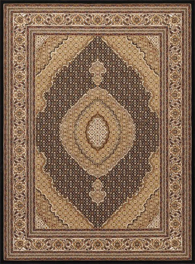 Main image of Manchester GC_HER5003 Black 7 ft. 10 in. x 10 ft. 6 in. Area Rug