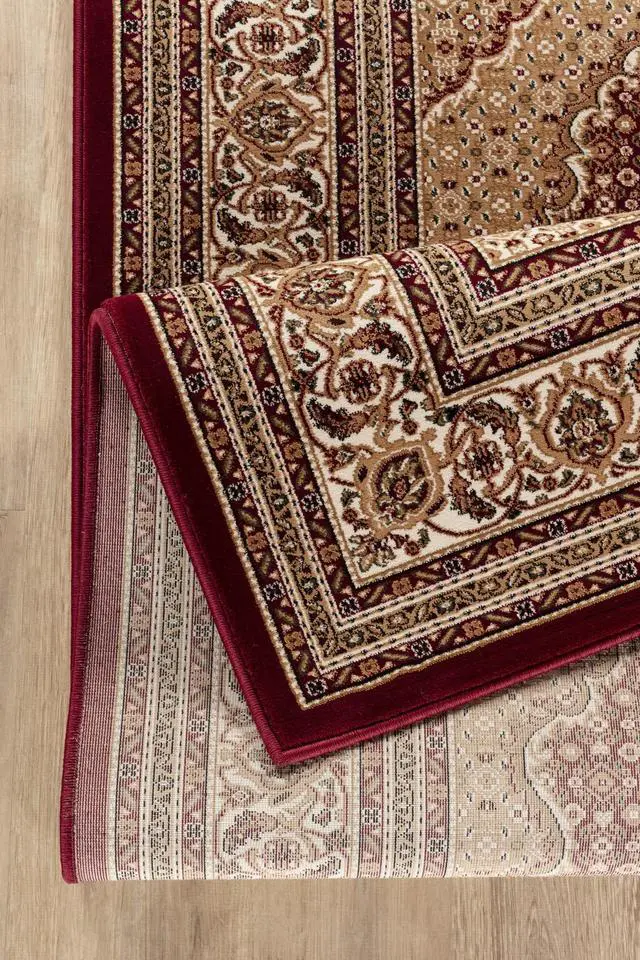 Alt view image 3 of 4 - Manchester GC_HER5004 Red 7 ft. 10 in. x 10 ft. 6 in. Area Rug