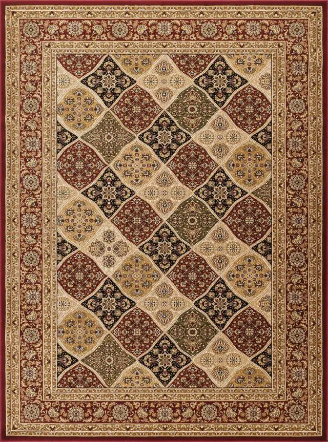 Main image of Manchester GC_HER5005 Red 5 ft. 3 in. x 7 ft. 3 in. Area Rug