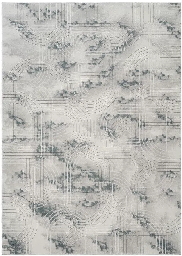 Main image of Geometrix GC_DIM1003 Gray 7 ft. 10 in. x 10 ft. 6 in. Area Rug